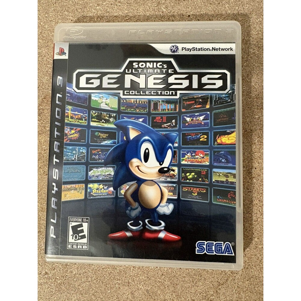 Sonic's Ultimate Genesis Collection (Sony PlayStation 3, 2009)